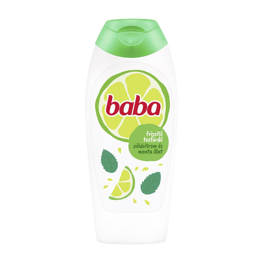 Baba Lime & Mint shower gel, 400 mL