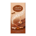 Lindt Lindor Tiramisu milk chocolate bar packaging on a white background