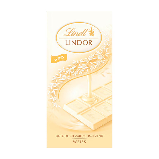 Lindt Lindor Weisse Schokolade, 100 g