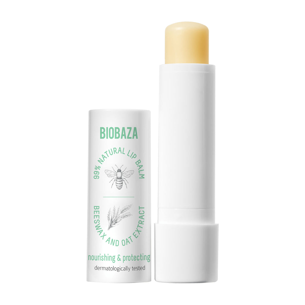Biobaza Baume à lèvres nourrissant et protecteur Bees & Oats, 4,5 g