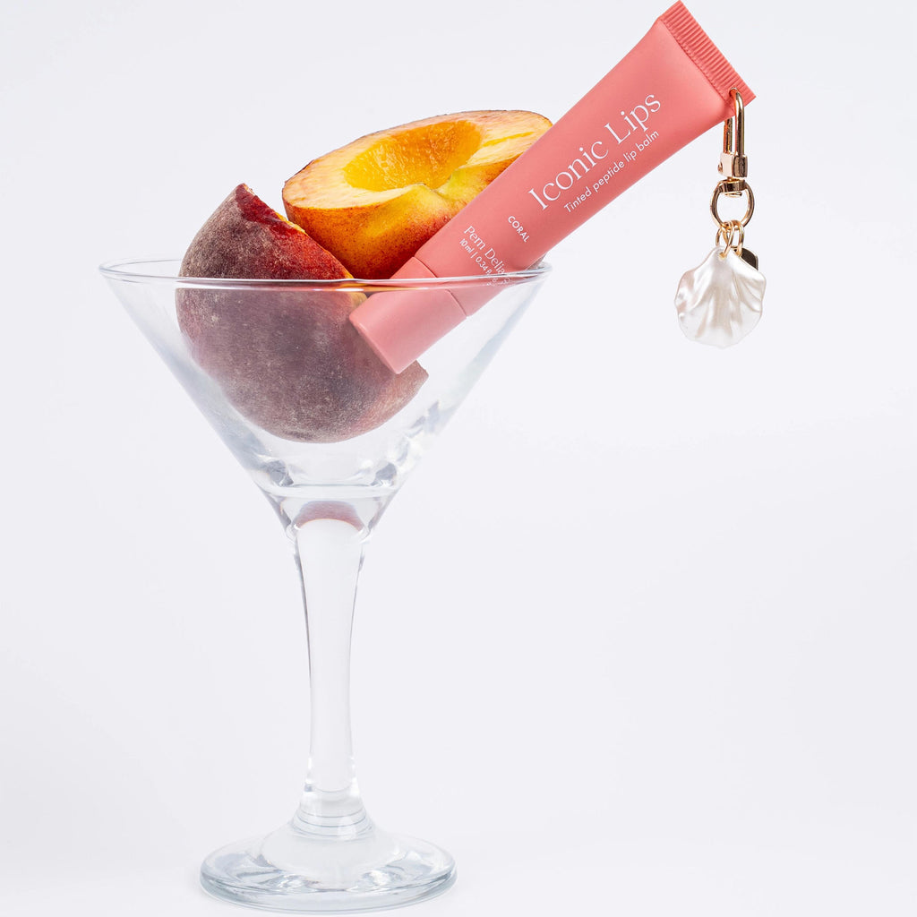 Pem Delian Baume à lèvres Iconic Lips teinté aux peptides CORAIL, 10 ml