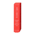 Red box of Pem Delian Iconic Lips Sorbet tinted peptide lip balm on a white background