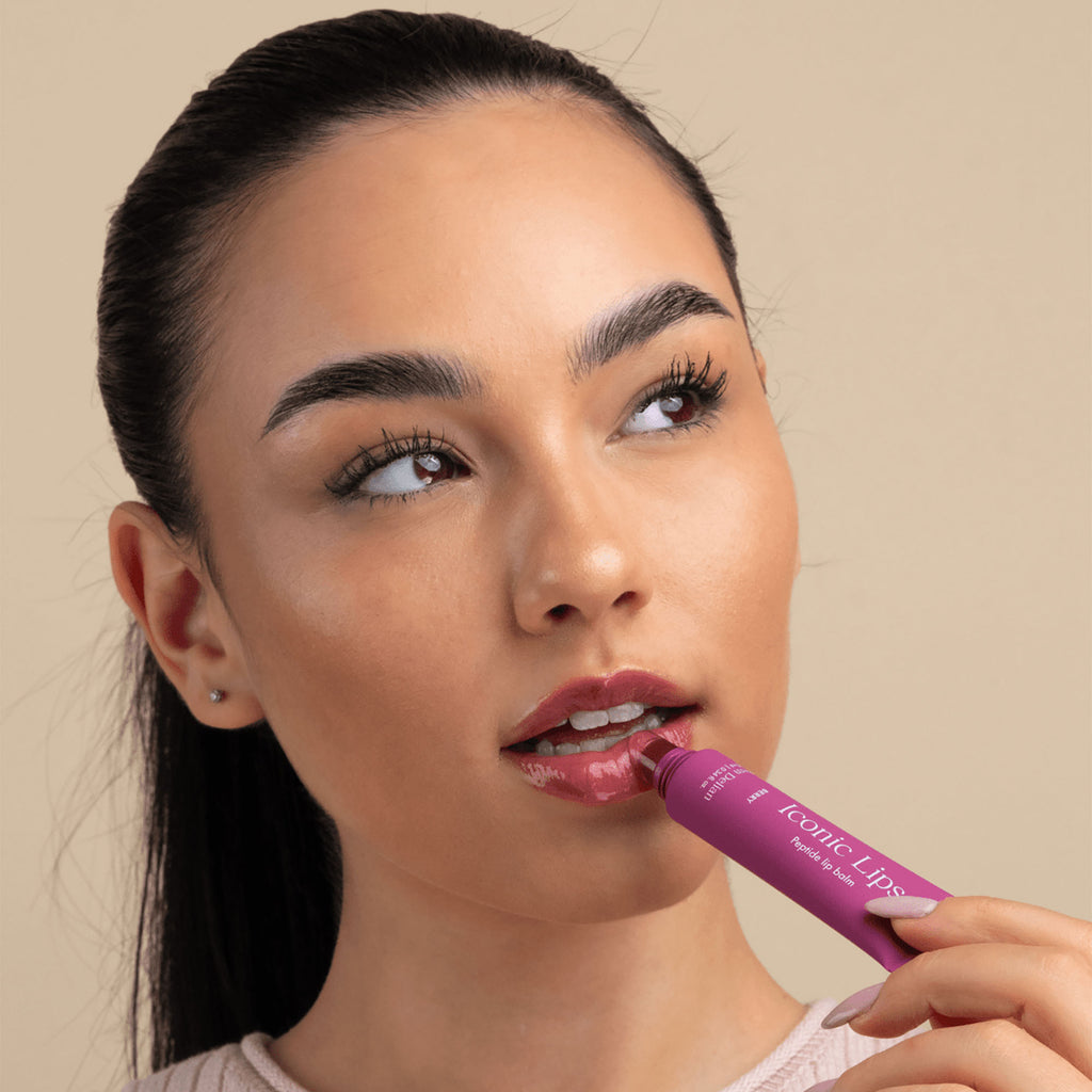 Pem Delian Iconic Lips tinted peptide BERRY lip balm, 10 mL
