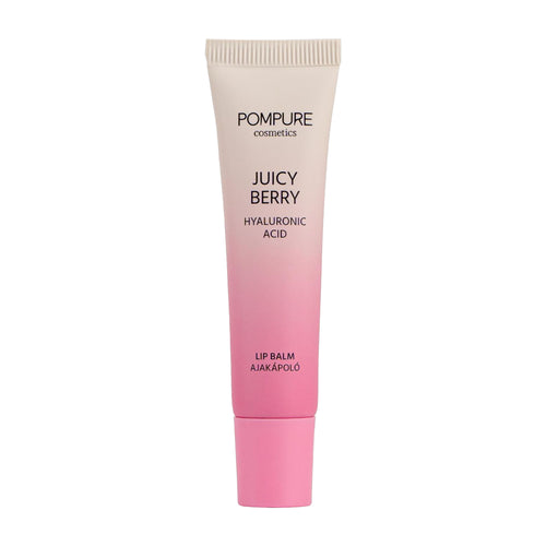 POMPURE Lip Balm with Hyaluronic Acid JUICY BERRY, 10 mL