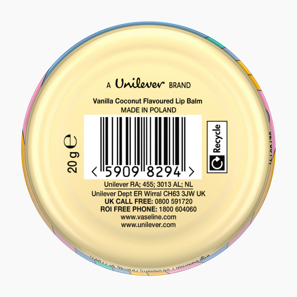 Vaseline Baume à lèvres Vanilla Daydream, 20 g