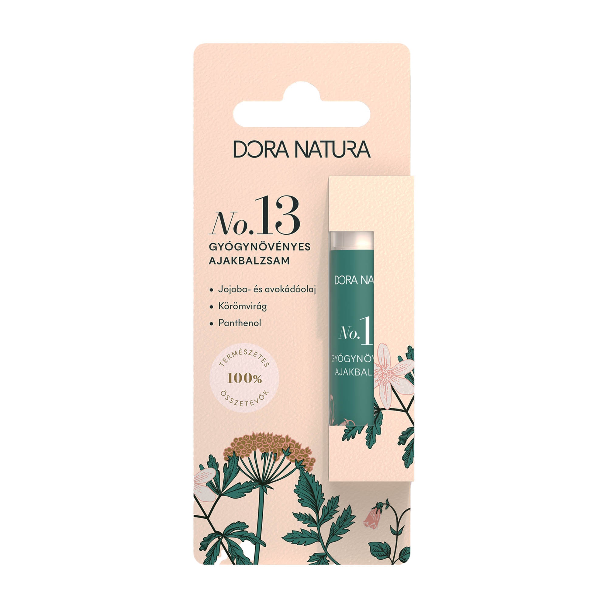 Dora Natura Nr. 13 Kräuter-Lippenbalsam, 4,5 ml