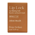 Pem Delian Lip Lock Creme Brulee lip sleeping mask on a white background