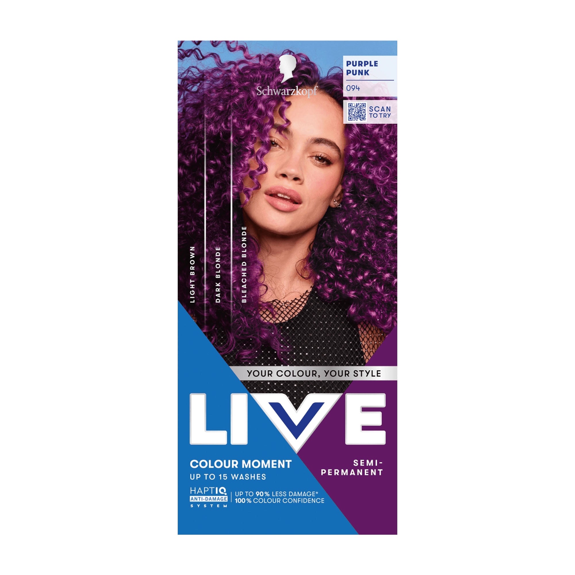 Schwarzkopf LIVE 094 Purple Punk COLOUR MOMENT