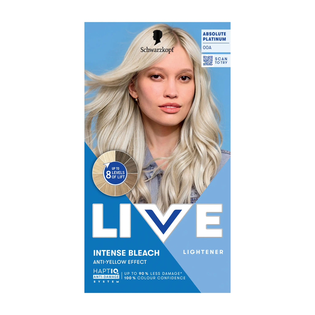 Schwarzkopf LIVE 00A Absolute Platinum INTENSE BLEACH