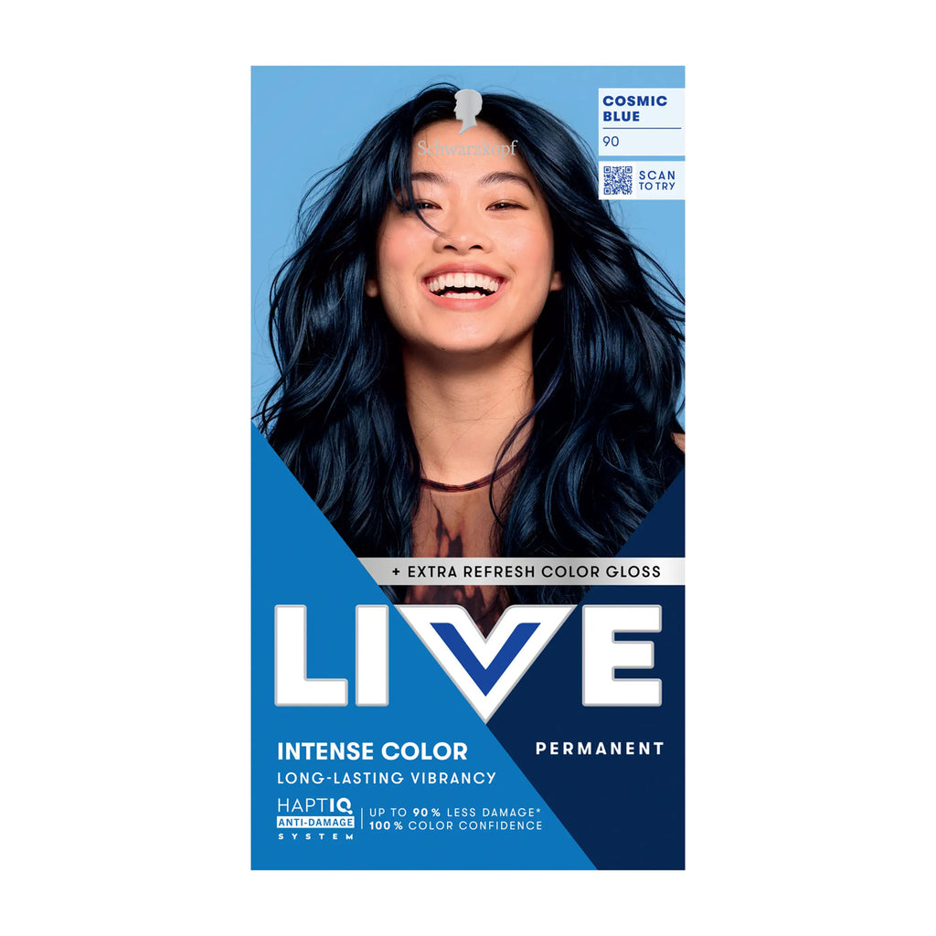 Schwarzkopf LIVE 90 Cosmic Blue INTENSE COLOR