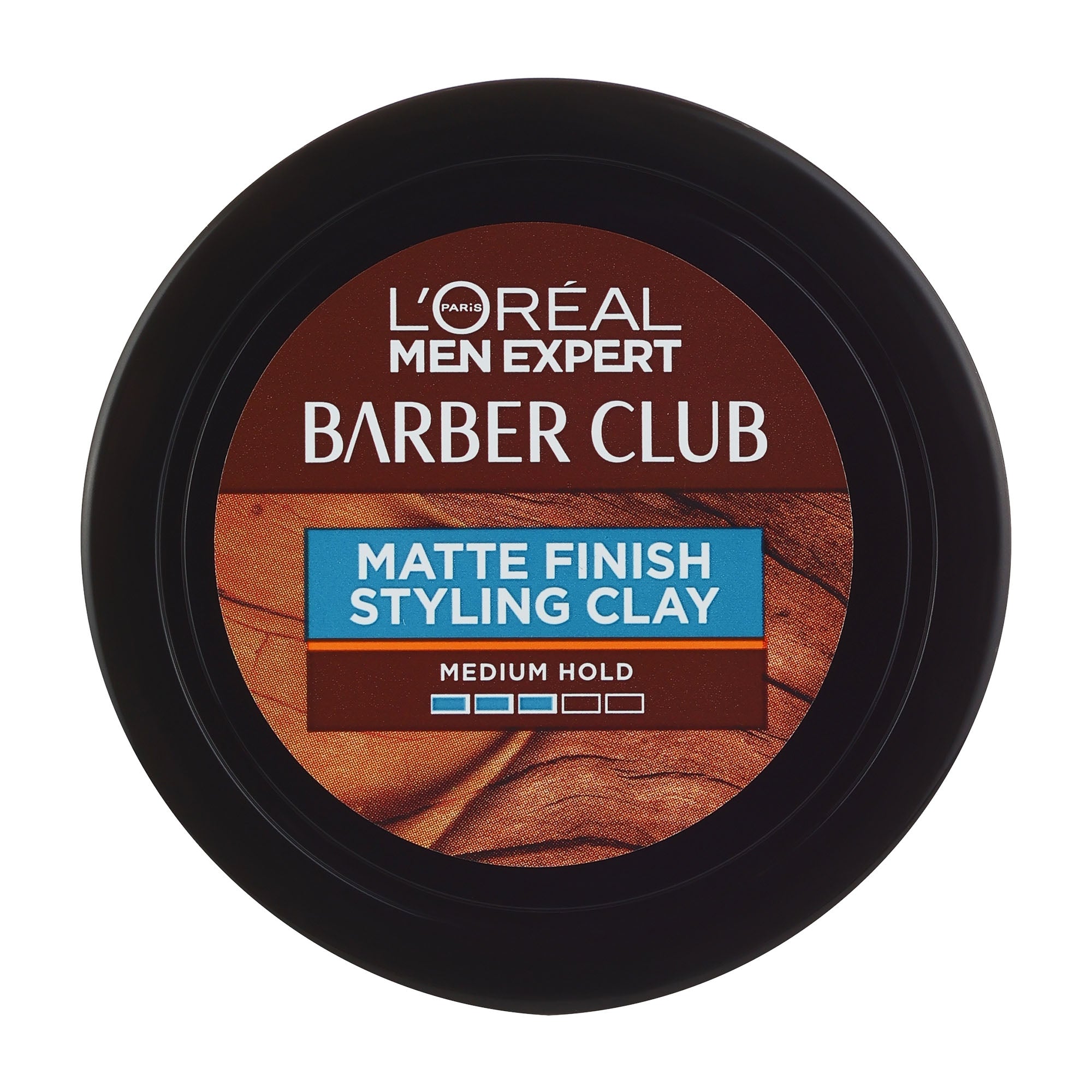 L'ORÉAL PARiS MEN EXPERT Argile Coiffante Fini Mat BARBER CLUB, 75 ml