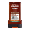 L'Oréal Paris Men Expert Barber Club body wash bottle on a white background