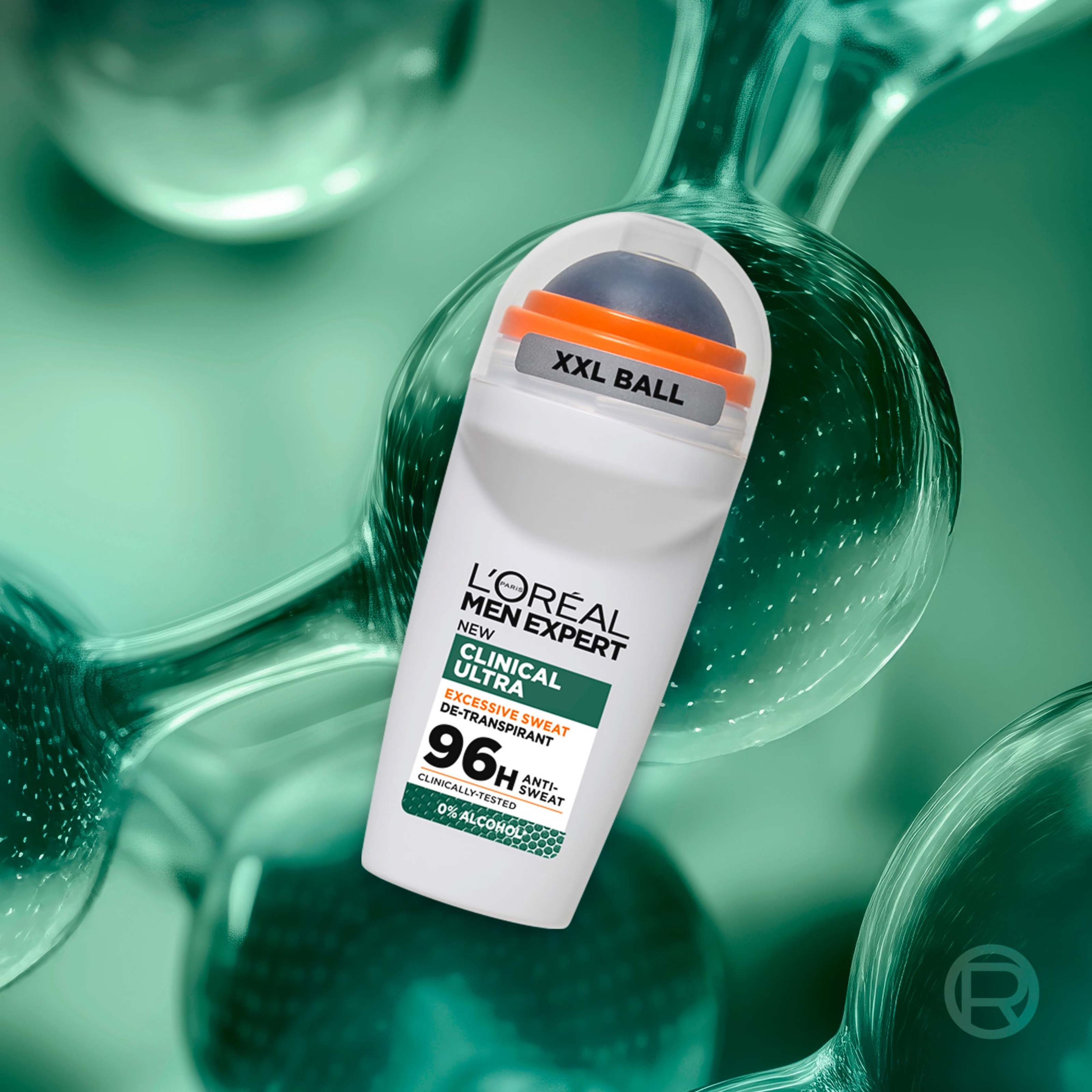 L'ORÉAL PARiS MEN EXPERT Anti-Transpirant Roll-On CLINICAL ULTRA, 50 ml