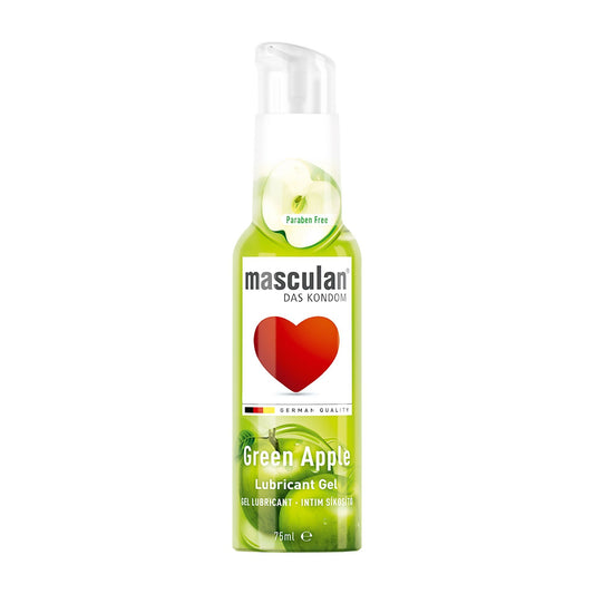 masculan Green Apple lubricant gel, 75 mL