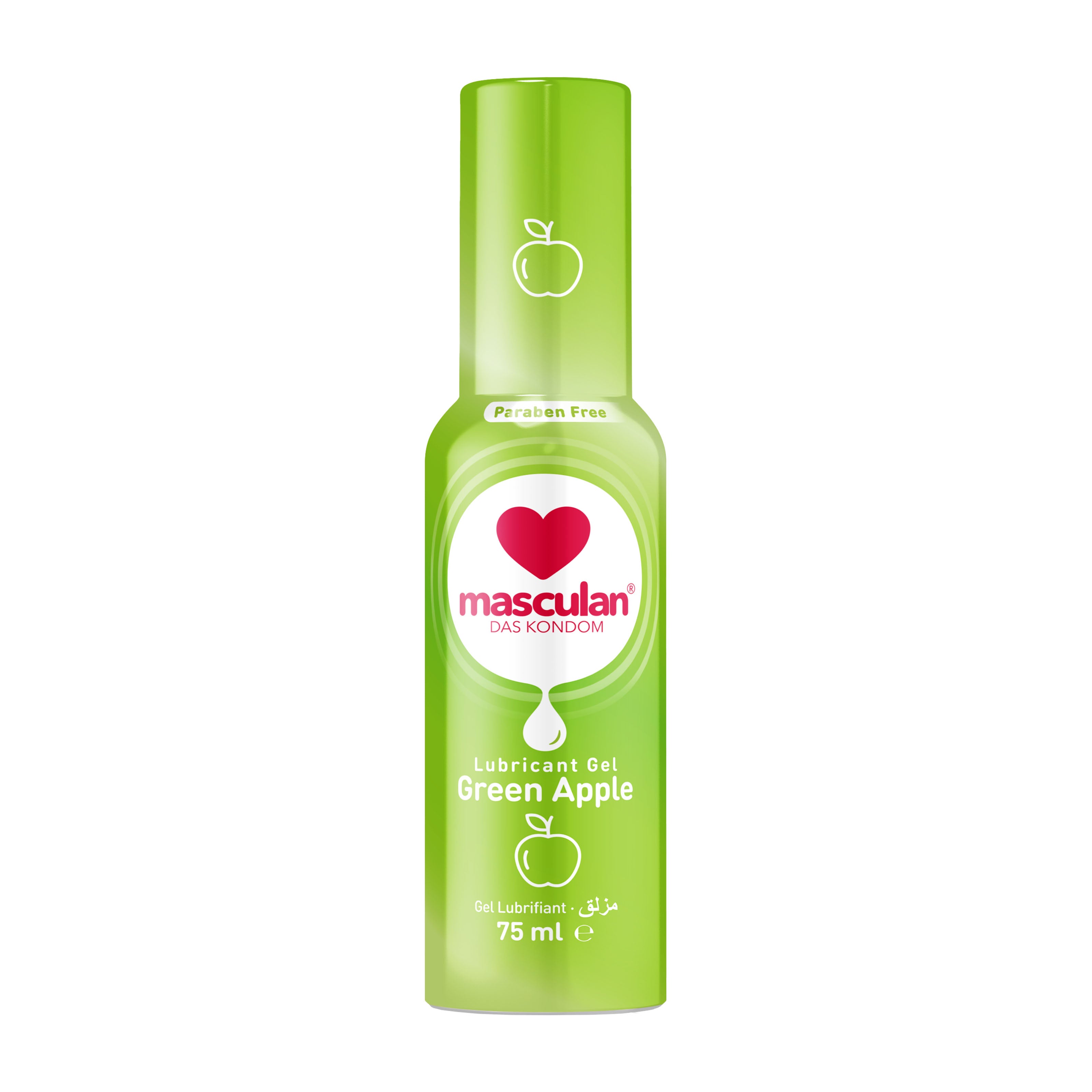 Masculan Gel lubrifiant Green Apple, 75 ml