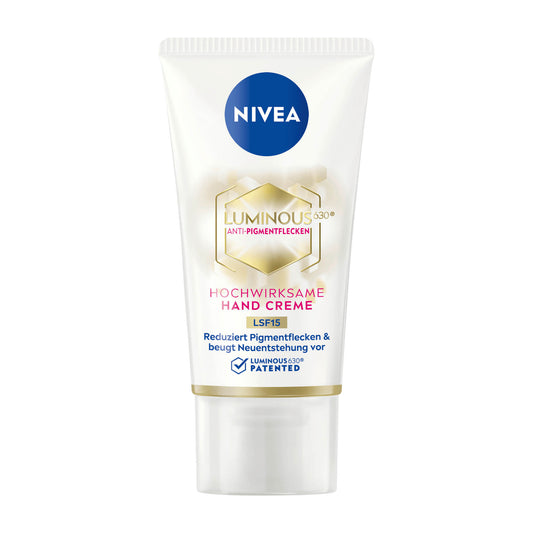 Nivea Luminous630 Anti-dark spot SPF15 hand cream, 50 mL