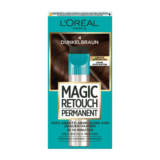 Loreal Paris Magic Retouch 4 Dark Brown permanent root concealer