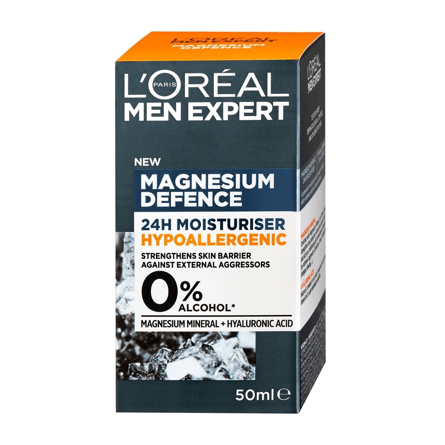 Loreal Paris Men Expert Magnesium Defence 24h hypoallergene Feuchtigkeitscreme, 50 ml