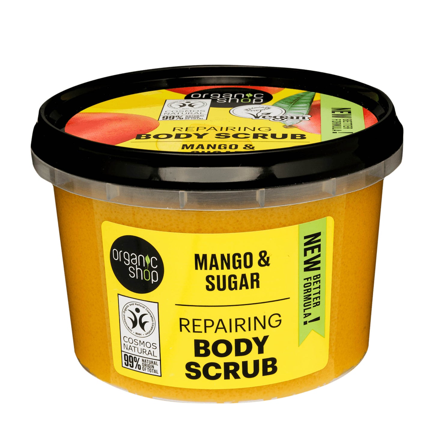 organic shop Mango & Sugar repairing body scrub, 250 mL