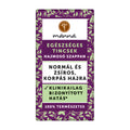 Manna Healthy Lock solid shampoo soap bar packaging with purple and green design on a white background