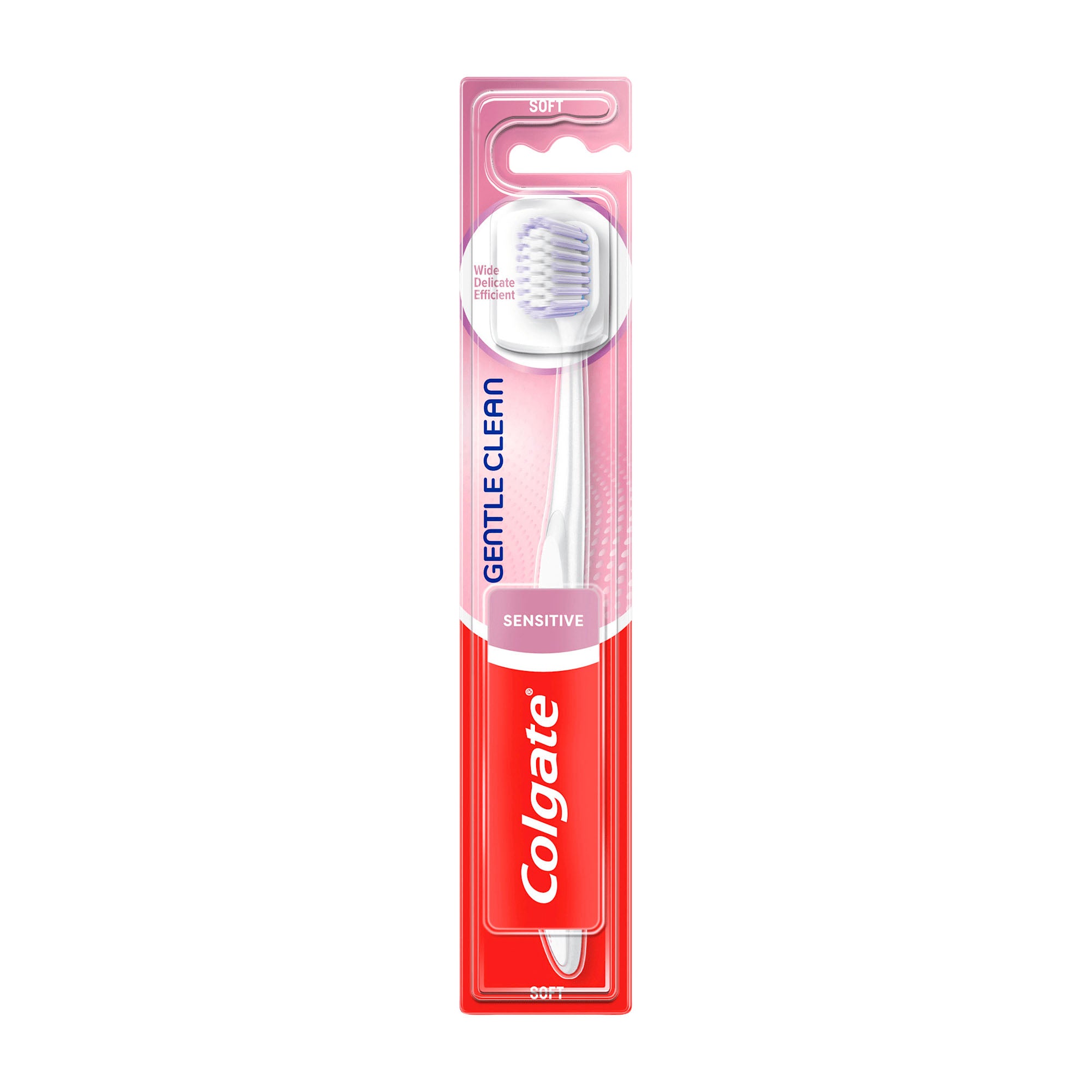 Colgate Gentle Clean sensitive soft manual toothbrush, 1 Count