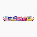 A package of MAOAM Eisdiel Ice Cream chewy candy, featuring cartoon graphics and flavor labels, centered on a plain white background.
