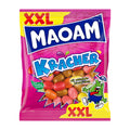 Maoam Kracher XXL candy package with colorful design on a white background