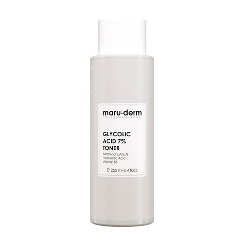 Maruderm Glycolic Acid 7% Toner bottle on a white background