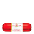 A wrapped Niederegger Marzipan Bread bar coated in dark chocolate, with the brand and product name displayed on the label.