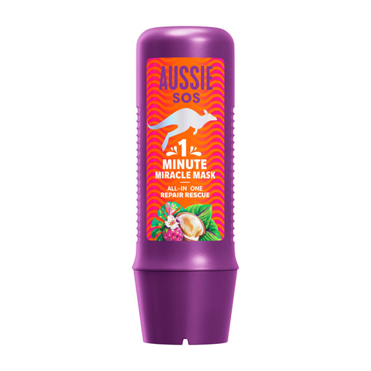 Aussie SOS 1 Minute Miracle repair rescue mask, 250 mL