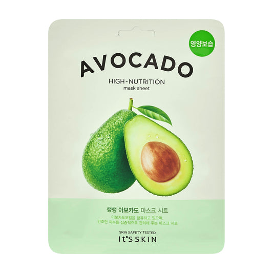 It'S Skin Avocado high-nutrition sheet mask, 21 g