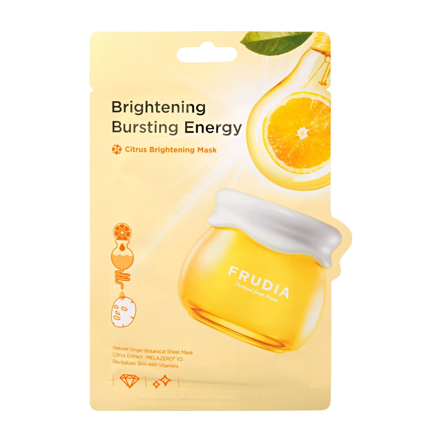 Frudia Brightening bursting energy citrus sheet mask, 20 mL