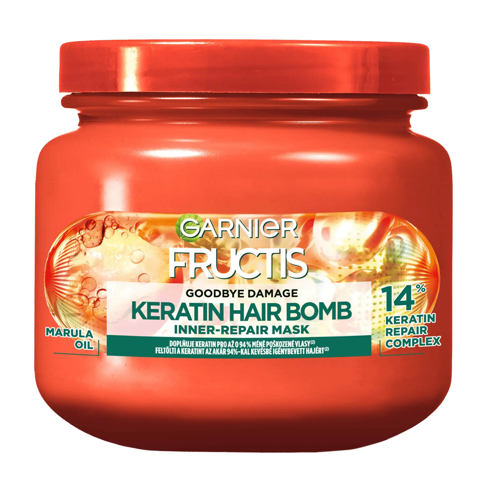 Garnier Fructis Masque capillaire à la kératine Goodbye Damage, 320 ml