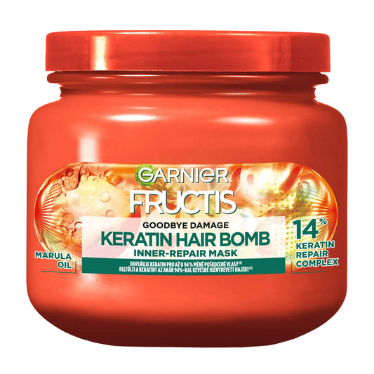 Garnier Fructis Goodbye Damage keratin hair bomb mask, 320 mL