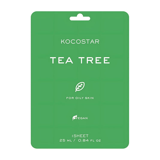 Kocostar Tea Tree sheet mask for oily skin, 1 Count