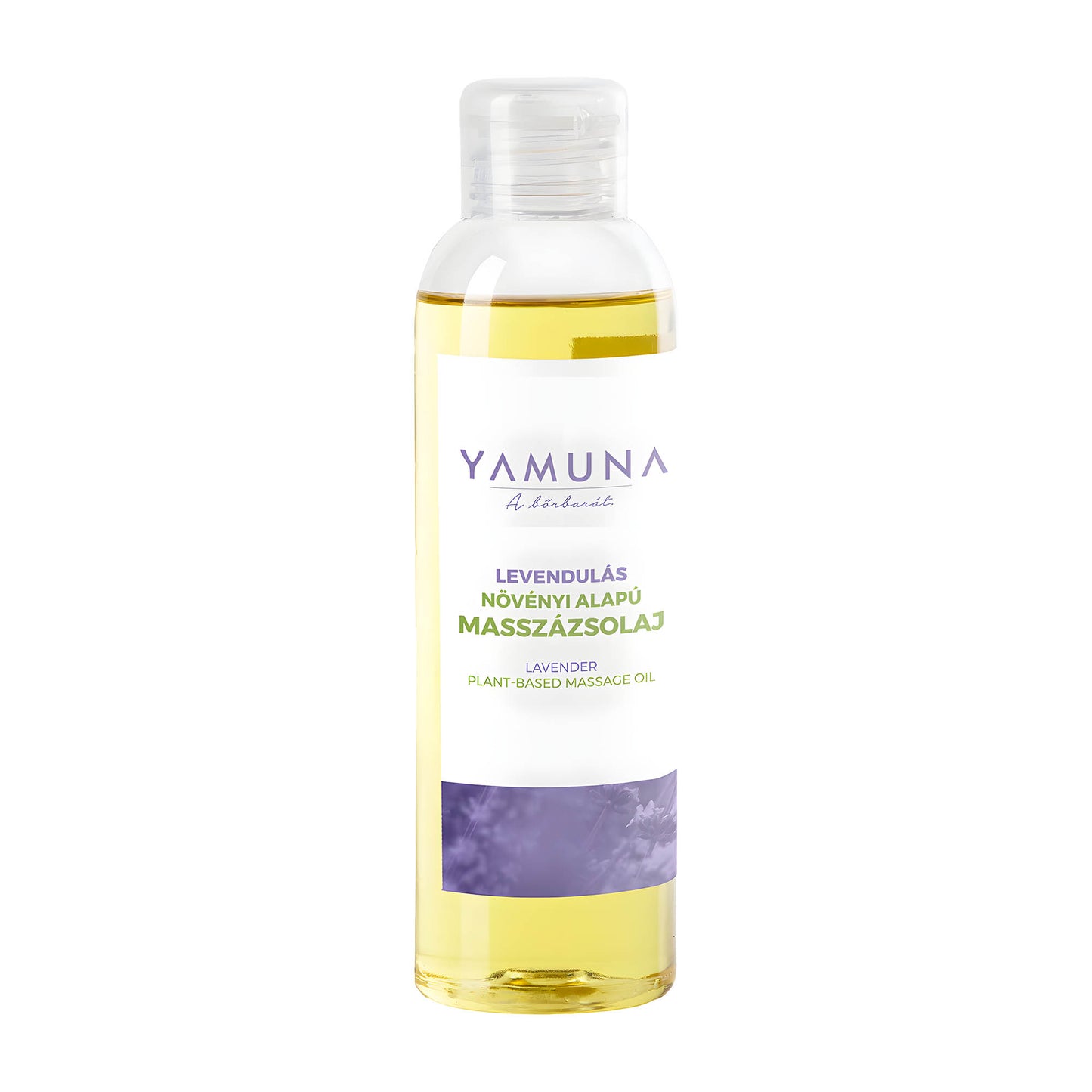 Yamuna Lavender plant-based massage oil, 250 mL