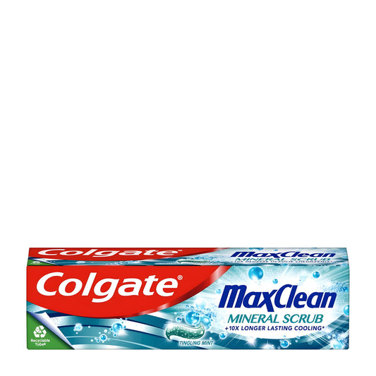 Colgate Max Clean mineral scrub toothpaste, 75 mL