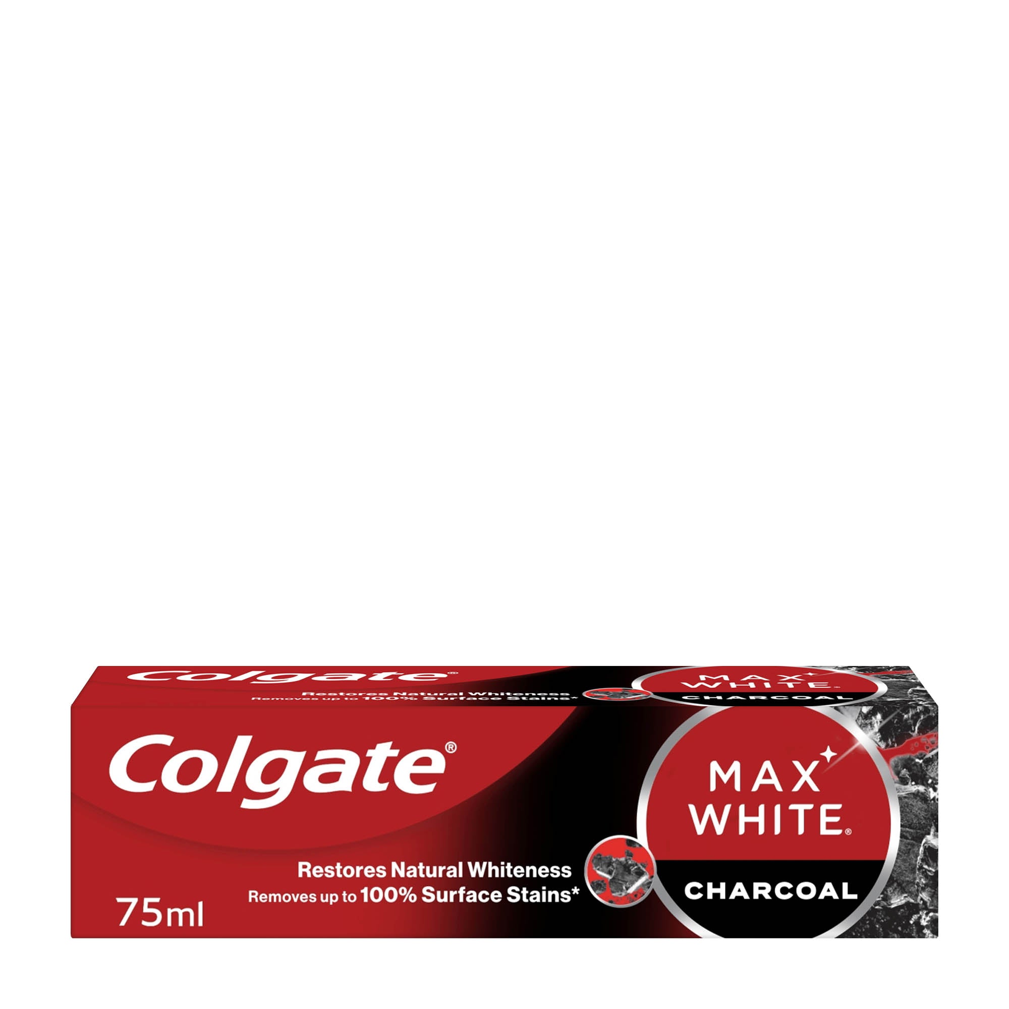 Colgate Max White charcoal toothpaste, 75 mL