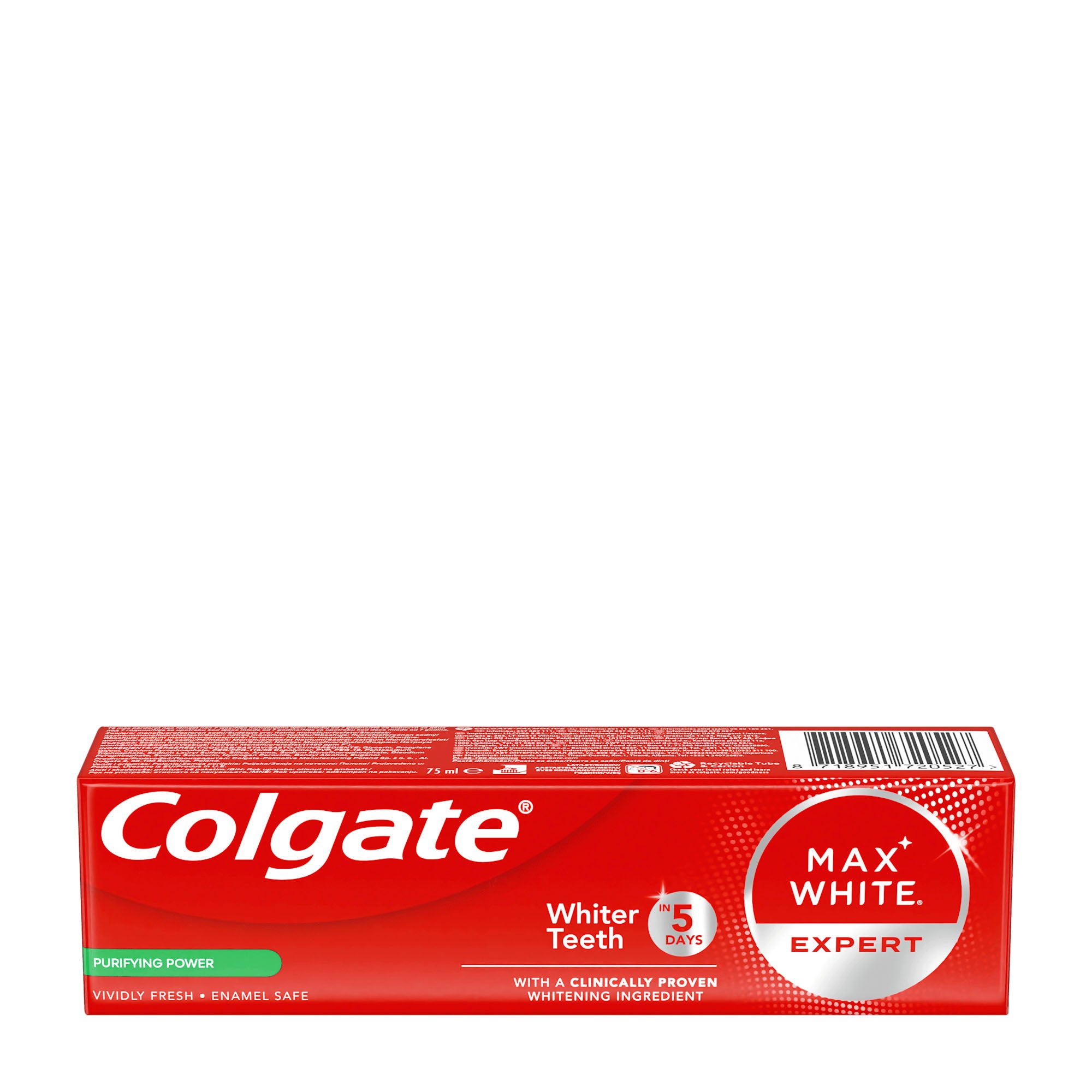 Colgate Max White Expert Dentifrice purifiant, 75 ml