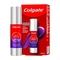 Colgate Max White Purple Serum After Brushing Teeth Whitening Booster packaging on a white background