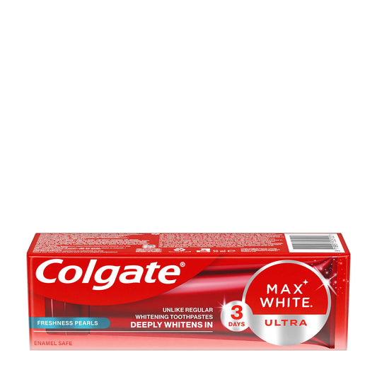 Colgate Max White Ultra freshness pearls toothpaste, 50 mL