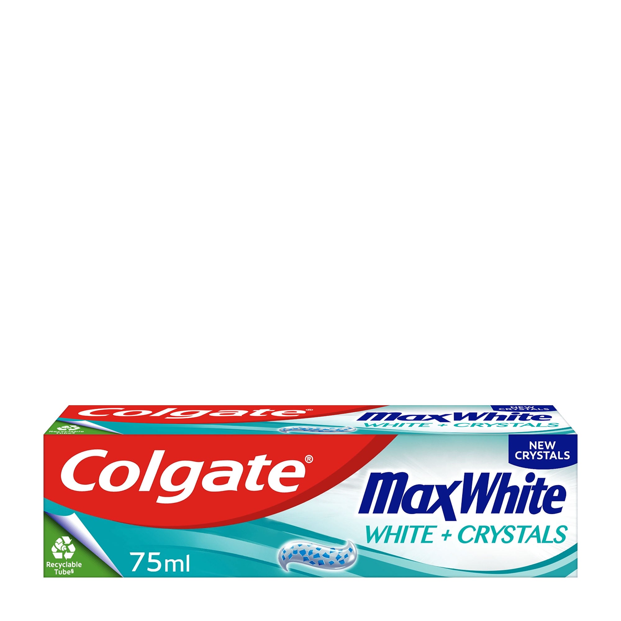 Colgate Max White white + crystals toothpaste, 75 mL