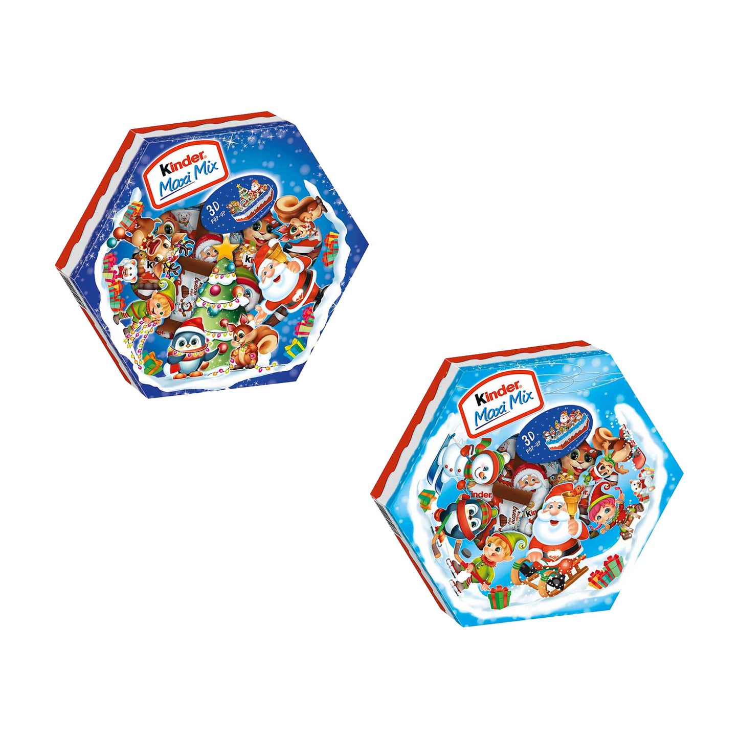 kinder Christmas maxi mix treat plate, 143 g