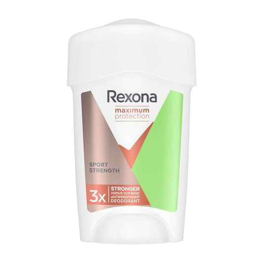 Rexona Maximum Protection sport strength 96h anti-perspirant cream stick, 45 mL