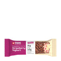 Maxi Nutrition Strawberry Yoghurt protein bar packaging on a white background