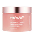Jar of medicube Collagen Jelly Face Cream on a white background