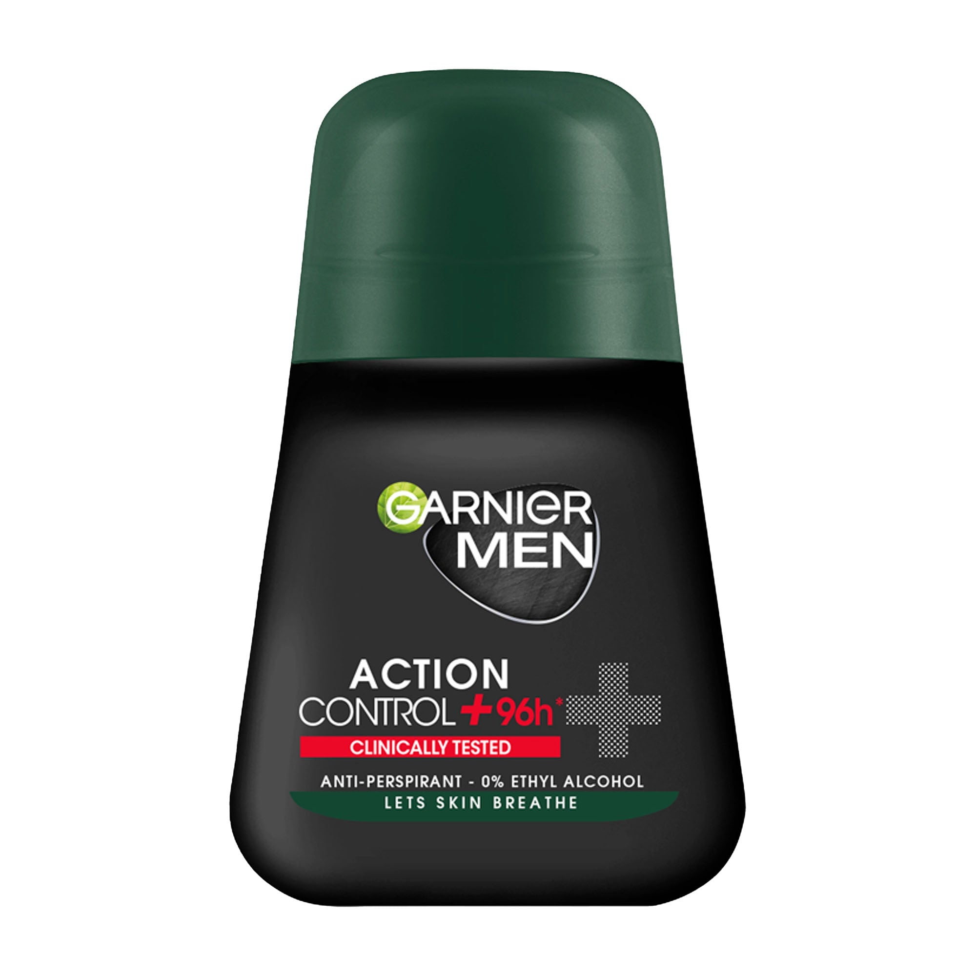 Garnier Men Action Control+ klinisch getestet 96h Antitranspirant Roll-On, 50 ml