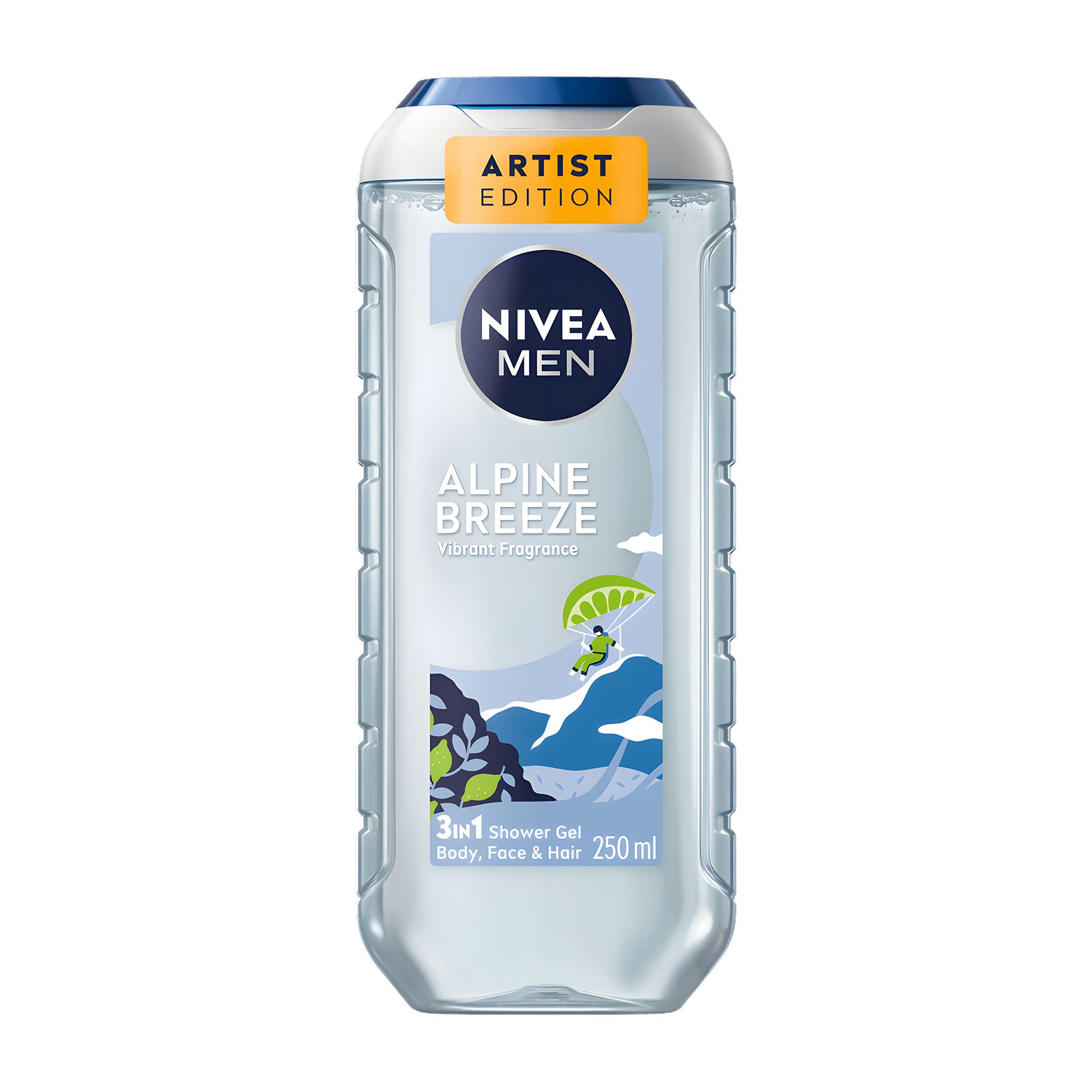 NIVEA MEN Shower Gel ALPINE BREEZE, 250 mL – Peppery Spot