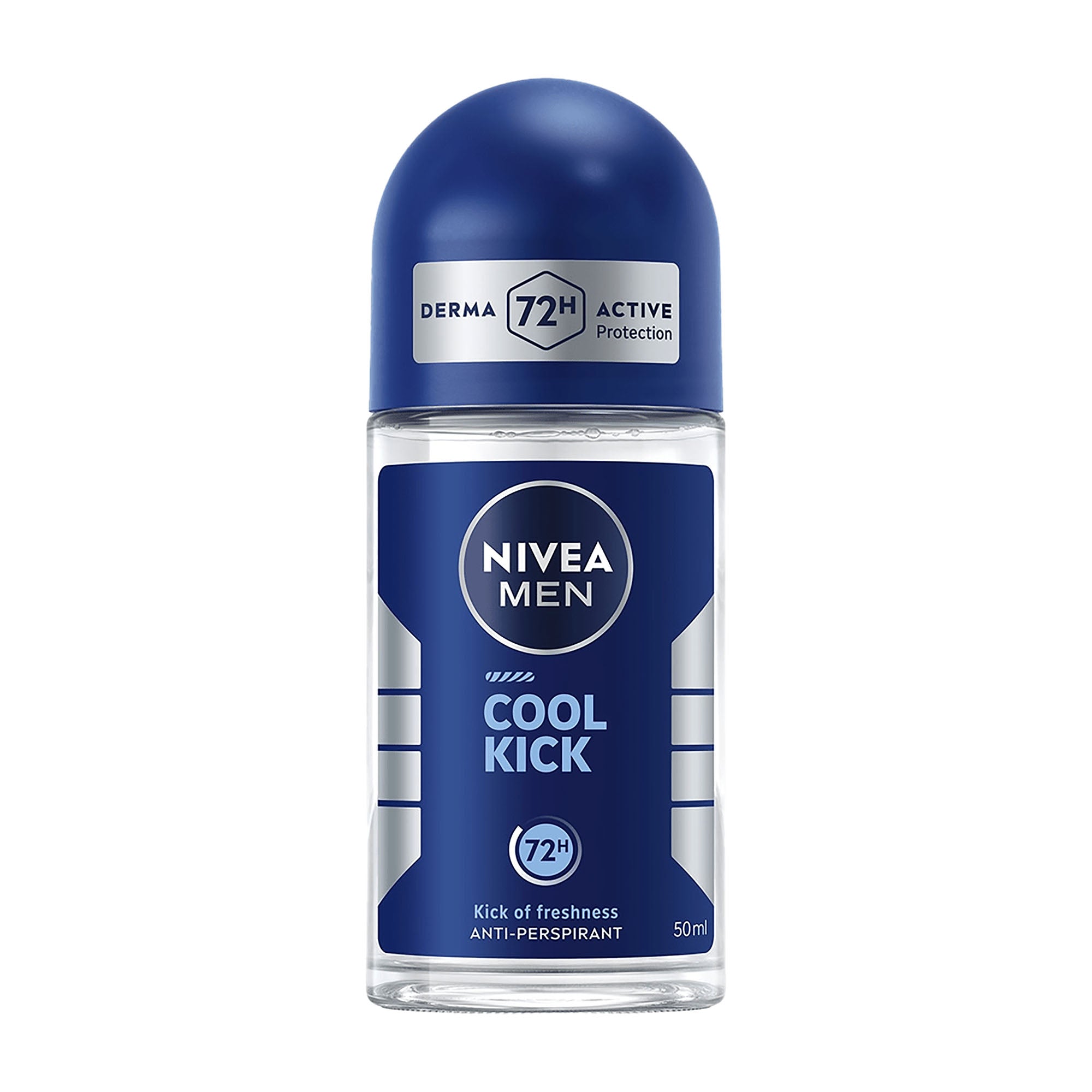 Nivea Men Cool Kick 72h anti-perspirant roll-on, 50 mL