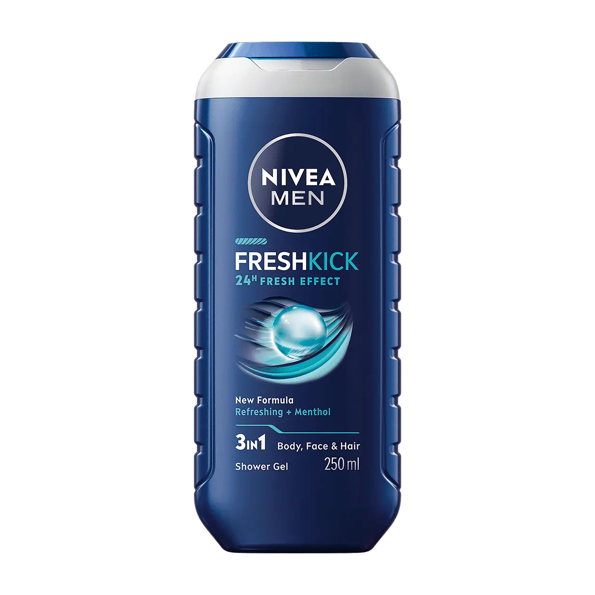Nivea Men Fresh Kick shower gel, 250 mL